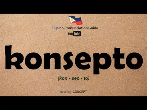 KONSEPTO (Tagalog).